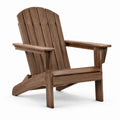 Sedia Adirondack in legno di eucalipto marrone